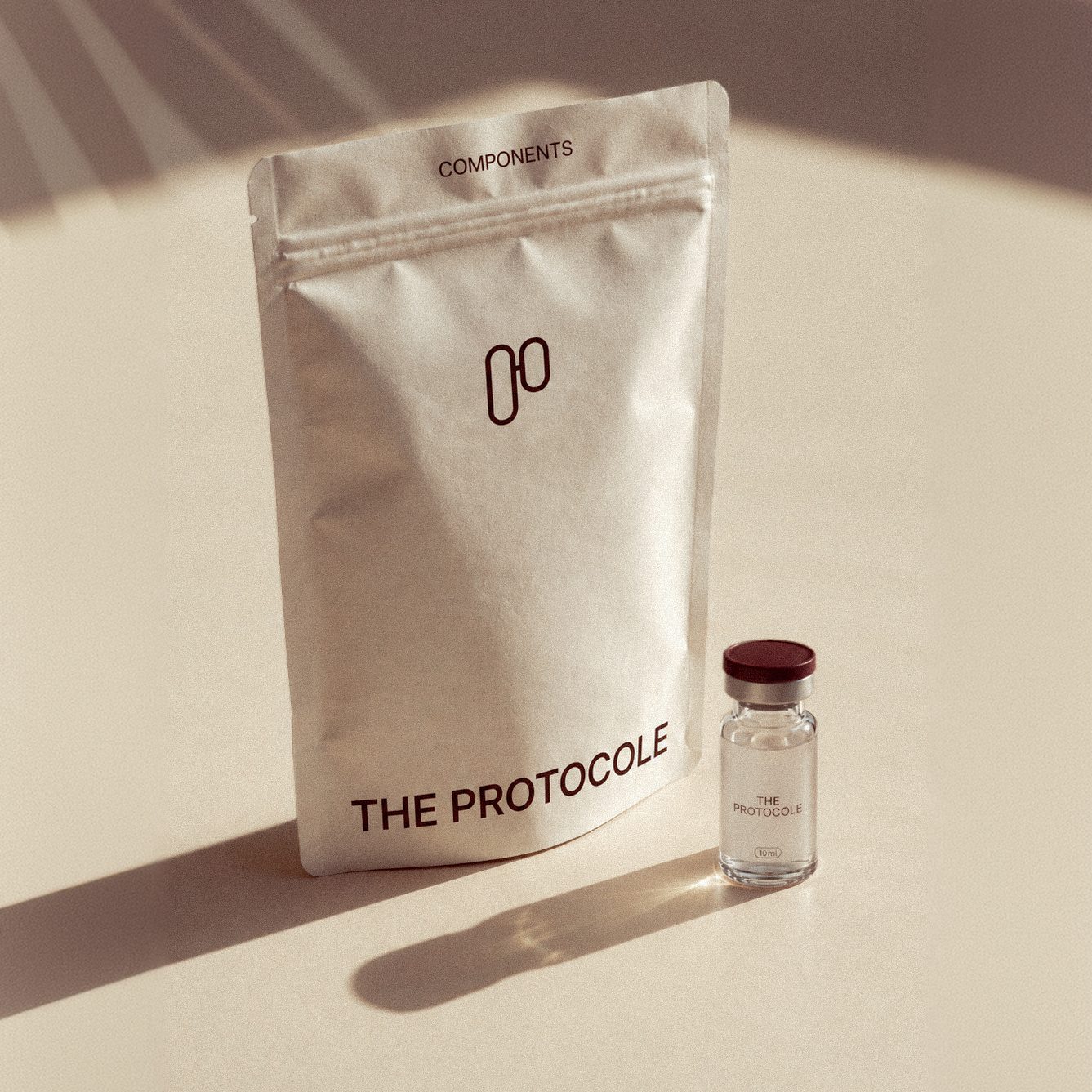 The Protocole pouch and vial